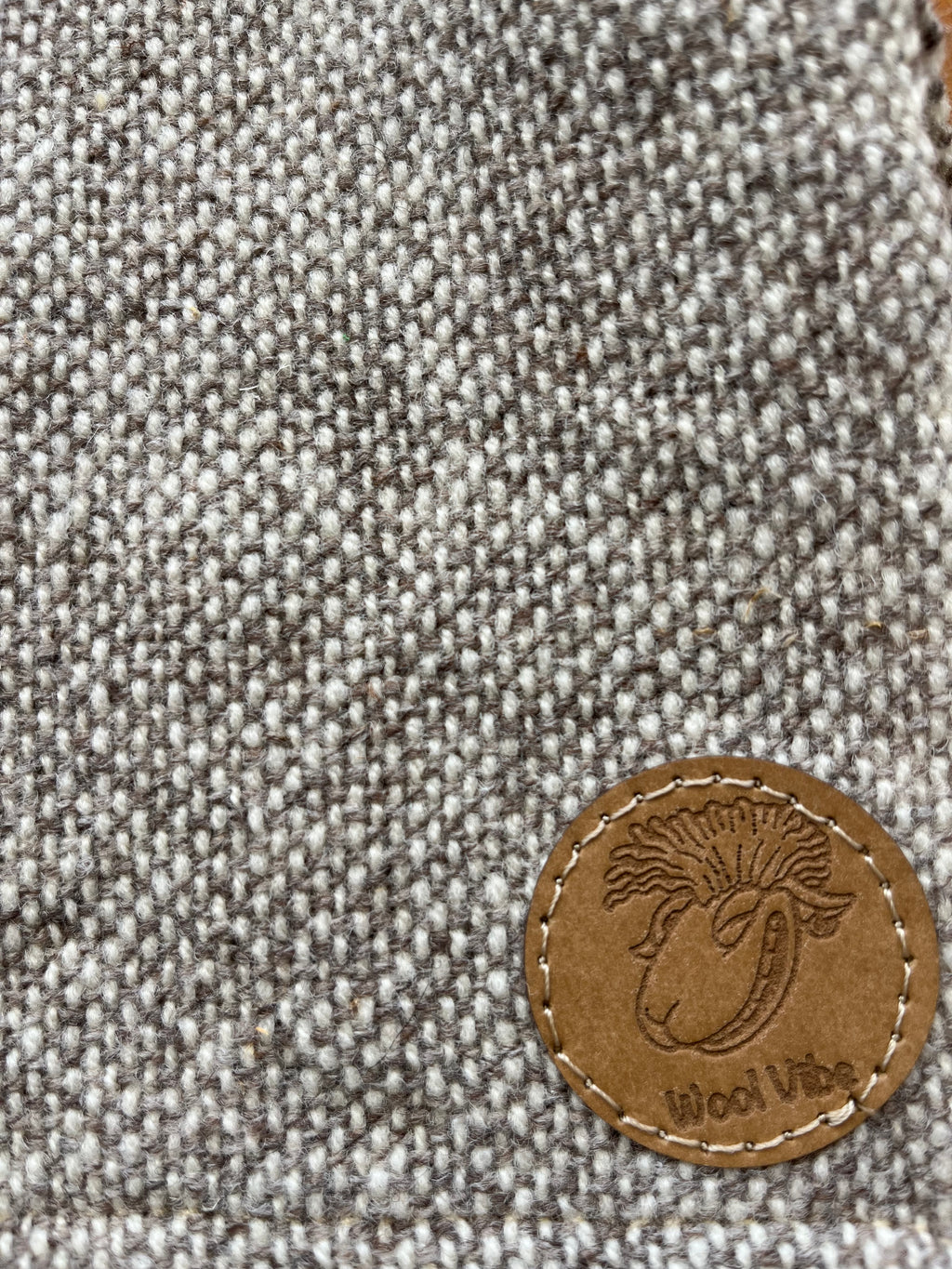 Étole tissage toile  bicolore pure laine